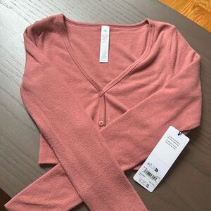 Alolux Cropped Me Time Cardigan